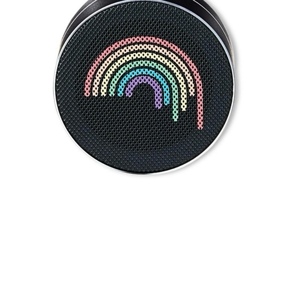 Gay Pride Apparel Wireless Speaker - Black with Rainbow - Picture 2 of 3